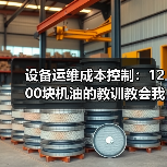 设备运维成本控制：1200块机油的教训教会我的省钱秘诀