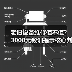 老旧设备维修值不值？3000元教训揭示核心判断