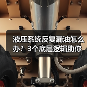 液压系统反复漏油怎么办？3个底层逻辑助你彻底解决