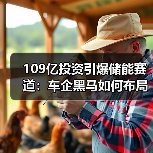 109亿投资引爆储能赛道：车企黑马如何布局千亿能源生态？