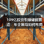109亿投资引爆储能赛道：车企黑马如何布局千亿能源生态？