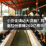 小资金撬动大项目?鞍重股份豪赌260亿锂电全产业链能否成? 小资金撬动大项目?鞍重股份豪赌260亿锂电全产业链能否成?