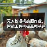 无人挖掘机高原作业,智能工程机械革新基建 无人挖掘机高原作业,智能工程机械革新基建