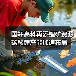 国轩高科再添锂矿资源 碳酸锂产能加速布局 国轩高科再添锂矿资源 碳酸锂产能加速布局