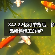 842.22亿订单背后,多晶硅料谁主沉浮? 842.22亿订单背后,多晶硅料谁主沉浮?