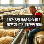 187亿豪赌磷酸铁锂?东方盛虹为何跨界布局? 187亿豪赌磷酸铁锂?东方盛虹为何跨界布局?