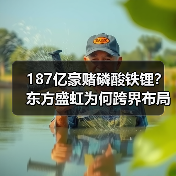 187亿豪赌磷酸铁锂?东方盛虹为何跨界布局? 187亿豪赌磷酸铁锂?东方盛虹为何跨界布局?