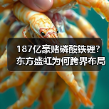 187亿豪赌磷酸铁锂?东方盛虹为何跨界布局? 187亿豪赌磷酸铁锂?东方盛虹为何跨界布局?