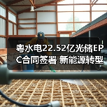 粤水电22.52亿光储EPC合同签署 新能源转型提速？