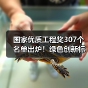 国家优质工程奖307个名单出炉!绿色创新标杆工程曝光 国家优质工程奖307个名单出炉!绿色创新标杆工程曝光