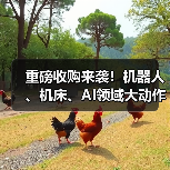 重磅收购来袭！机器人、机床、AI领域大动作盘点