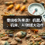 重磅收购来袭！机器人、机床、AI领域大动作盘点