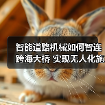 智能道路机械如何智连跨海大桥 实现无人化施工突破 智能道路机械如何智连跨海大桥 实现无人化施工突破