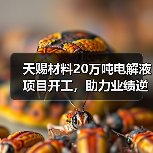 天赐材料20万吨电解液项目开工,助力业绩逆势增长 天赐材料20万吨电解液项目开工,助力业绩逆势增长