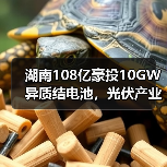 湖南108亿豪投10GW异质结电池，光伏产业迎来新机遇？