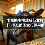 南京换电模式成行业标杆 标准被国家行标采纳