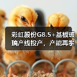 彩虹股份G8.5+基板玻璃产线投产,产能再攀高峰 彩虹股份G8.5+基板玻璃产线投产,产能再攀高峰