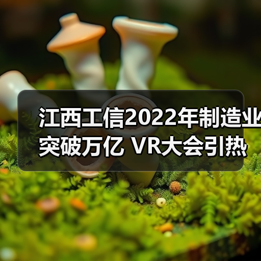 江西工信2022年制造业突破万亿 VR大会引热议 江西工信2022年制造业突破万亿 VR大会引热议