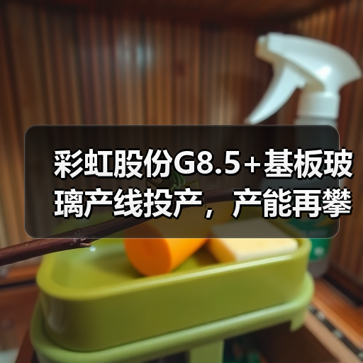 彩虹股份G8.5+基板玻璃产线投产,产能再攀高峰 彩虹股份G8.5+基板玻璃产线投产,产能再攀高峰