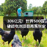 306亿元!世界500强储能电池项目再落张家港 306亿元!世界500强储能电池项目再落张家港