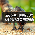 306亿元!世界500强储能电池项目再落张家港 306亿元!世界500强储能电池项目再落张家港