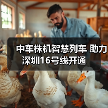 中车株机智慧列车 助力深圳16号线开通 中车株机智慧列车 助力深圳16号线开通