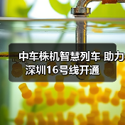 中车株机智慧列车 助力深圳16号线开通 中车株机智慧列车 助力深圳16号线开通