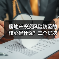 房地产投资风险防范的核心是什么?三个层次构建安全边际 房地产投资风险防范的核心是什么?三个层次构建安全边际