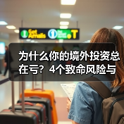 为什么你的境外投资总在亏?4个致命风险与止损指南 为什么你的境外投资总在亏?4个致命风险与止损指南