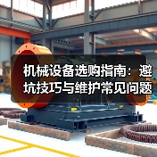 机械设备选购指南:避坑技巧与维护常见问题解析2026 机械设备选购指南:避坑技巧与维护常见问题解析2026