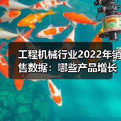 工程机械行业2022年销售数据:哪些产品增长?哪些下滑? 工程机械行业2022年销售数据:哪些产品增长?哪些下滑?