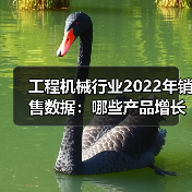 工程机械行业2022年销售数据:哪些产品增长?哪些下滑? 工程机械行业2022年销售数据:哪些产品增长?哪些下滑?