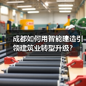 成都如何用智能建造引领建筑业转型升级? 成都如何用智能建造引领建筑业转型升级?