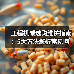 工程机械选购维护指南:5大方法解析常见问题与省钱技巧 工程机械选购维护指南:5大方法解析常见问题与省钱技巧