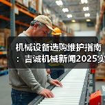 机械设备选购维护指南:吉诚机械新闻2025实用解析 机械设备选购维护指南:吉诚机械新闻2025实用解析