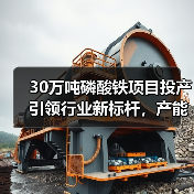 30万吨磷酸铁项目投产引领行业新标杆,产能扩张加速 30万吨磷酸铁项目投产引领行业新标杆,产能扩张加速