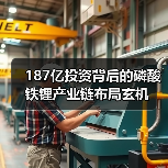 187亿投资背后的磷酸铁锂产业链布局玄机 187亿投资背后的磷酸铁锂产业链布局玄机
