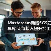 Mastercam新增SGS刀具库 无缝接入提升加工效率 Mastercam新增SGS刀具库 无缝接入提升加工效率