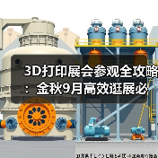 3D打印展会参观全攻略：金秋9月高效逛展必看！