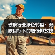 玻璃行业绿色转型:双碳目标下的超低排放技术新路径 玻璃行业绿色转型:双碳目标下的超低排放技术新路径