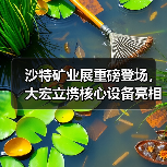 沙特矿业展重磅登场,大宏立携核心设备亮相 沙特矿业展重磅登场,大宏立携核心设备亮相