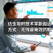 仿生吸附技术革新搬运方式：无残留高效抓取新突破