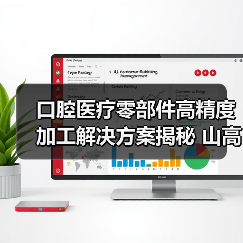 口腔医疗零部件高精度加工解决方案揭秘 山高刀具技术解析 口腔医疗零部件高精度加工解决方案揭秘 山高刀具技术解析