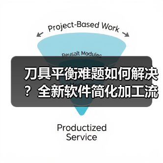 刀具平衡难题如何解决？全新软件简化加工流程