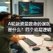 A轮融资最致命的误区是什么?四个底层逻辑帮你避开80%的坑 A轮融资最致命的误区是什么?四个底层逻辑帮你避开80%的坑