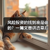 风险投资的钱到底是谁的?一篇文章讲透幕后玩家 风险投资的钱到底是谁的?一篇文章讲透幕后玩家