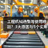 工程机械选型与使用难题?3大原因与5个实用解决方法 工程机械选型与使用难题?3大原因与5个实用解决方法