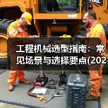 工程机械选型指南:常见场景与选择要点(2025版) 工程机械选型指南:常见场景与选择要点(2025版)