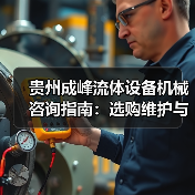 贵州成峰流体设备机械咨询指南:选购维护与故障解析2025 贵州成峰流体设备机械咨询指南:选购维护与故障解析2025