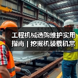 工程机械选购维护实用指南 | 挖掘机装载机常见问题解析 工程机械选购维护实用指南 | 挖掘机装载机常见问题解析